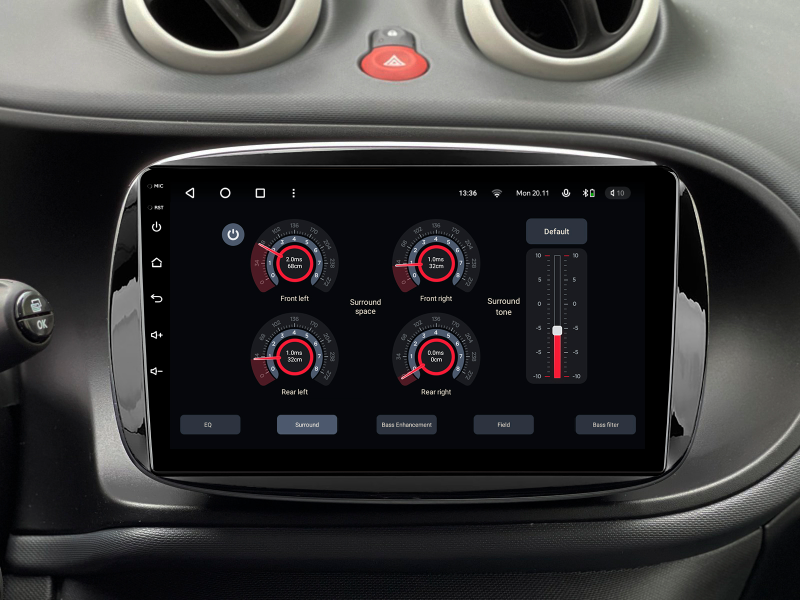 Купити Мультимедійна система Gazer T6009-W453 PRO MAX до Smart Fortwo 3 (C453, A453, W453) 2014-2020