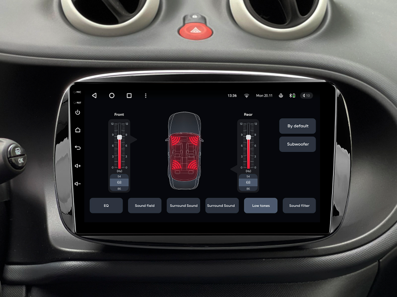 Купити Мультимедійна система Gazer T6009-W453 PRO MAX до Smart Fortwo 3 (C453, A453, W453) 2014-2020