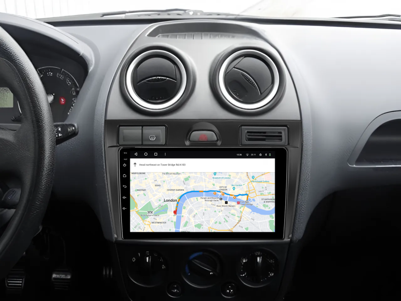 Купити Мультимедійна система Gazer T6009-WS PRO MAX до Ford Fiesta Mk5 2002-2008