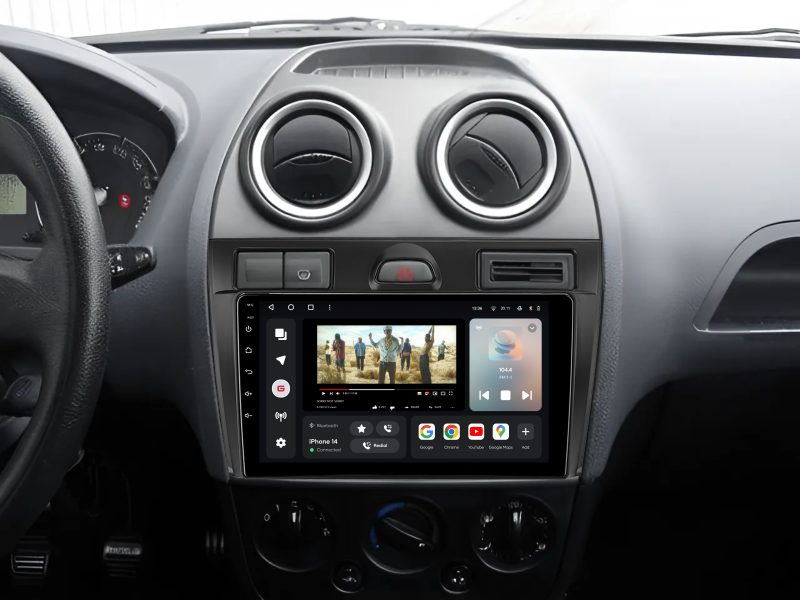 Купити Мультимедійна система Gazer T6009-WS PRO MAX до Ford Fiesta Mk5 2002-2008