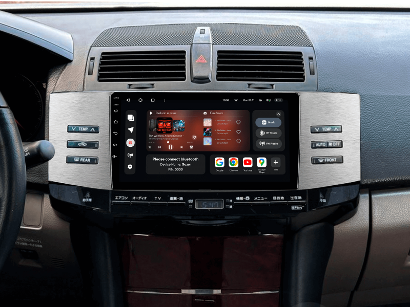 Купить Мультимедійна система Gazer T6009-X120 PRO MAX до Toyota Mark X 1 (X120) 2004-2009