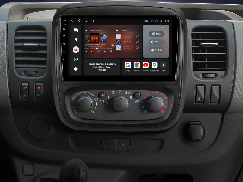 Купити Мультимедійна система Gazer T6009-X82 PRO MAX до Opel Vivaro B 2014-2018