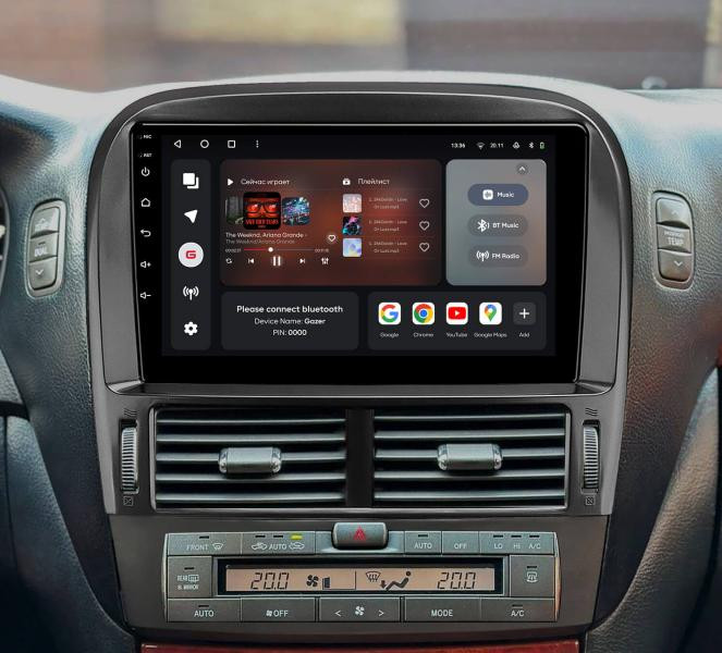 Купити Мультимедійна система Gazer T6009-XF30 PRO MAX до Lexus LS430 (XF30) 2000-2003