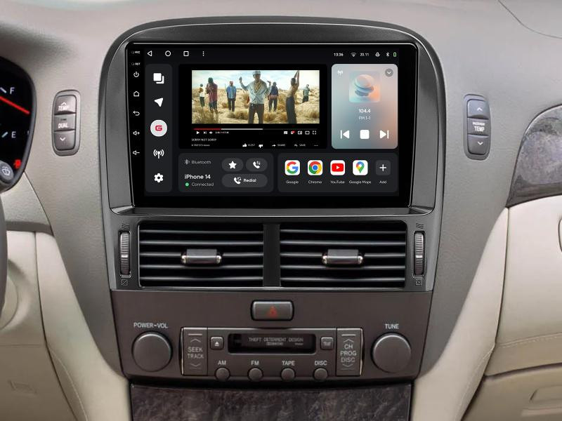 Купити Мультимедійна система Gazer T6009-XF30 PRO MAX до Toyota Celsior (XF30) 2000-2003