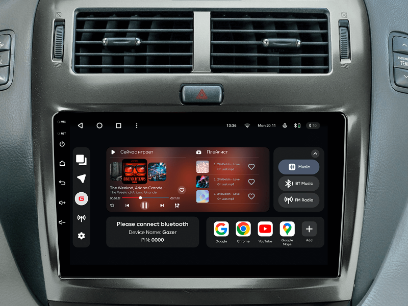 Купити Мультимедійна система Gazer T6009-XF30F PRO MAX до Lexus LS430 (XF30) 2003-2006