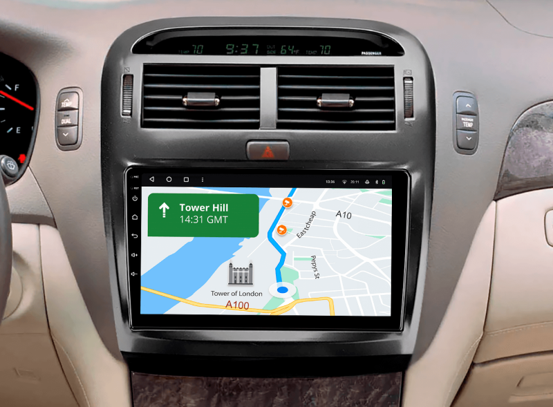 Buy Gazer T6009-XF30F Pro Max Multimedia System to Toyota Celsior (XF30) 2003-2006