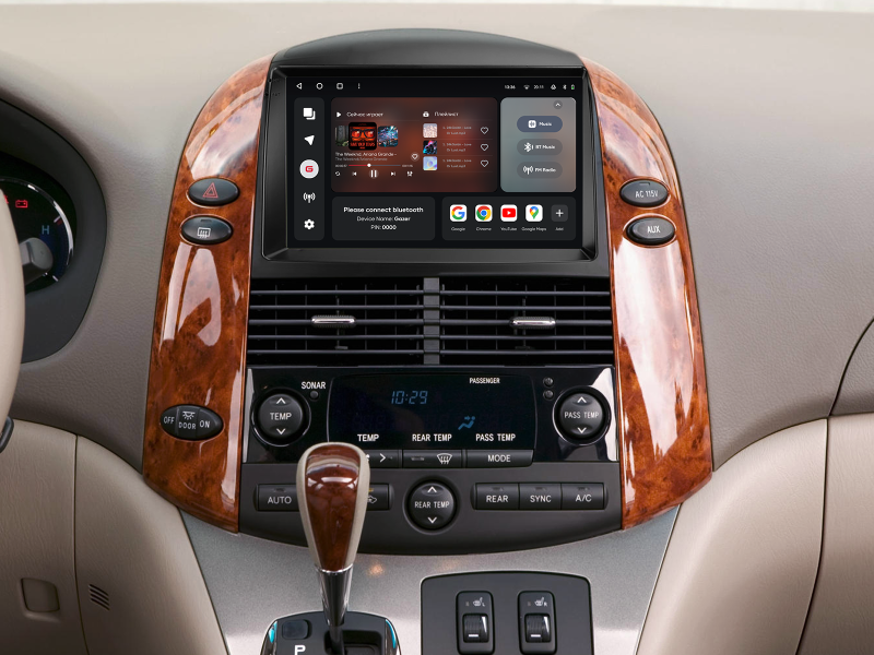 Купити Мультимедійна система Gazer T6009-XL20 PRO MAX до Toyota Sienna 2 (XL20) 2003-2010