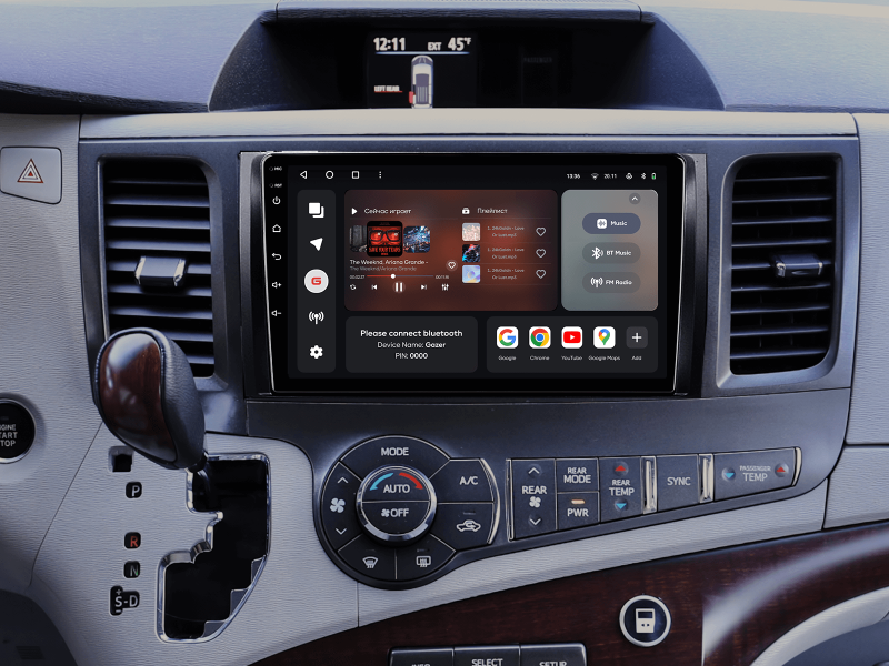 Купити Мультимедійна система Gazer T6009-XL30/H PRO MAX до Toyota Sienna 3 (XL30) 2010-2014