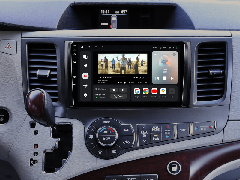 Купити Мультимедійна система Gazer T6009-XL30/L PRO MAX до Toyota Sienna 3 (XL30) 2010-2014