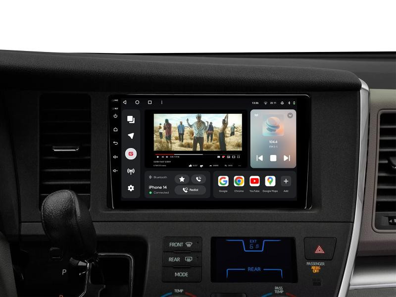 Купити Мультимедійна система Gazer T6009-XL30F PRO MAX до Toyota Sienna 3 (XL30) 2014-2020
