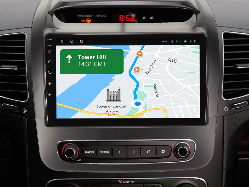 Buy Gazer T6009-XMF Pro Max Multimedia System to Kia Sorento 2 (XM) 2012-2021