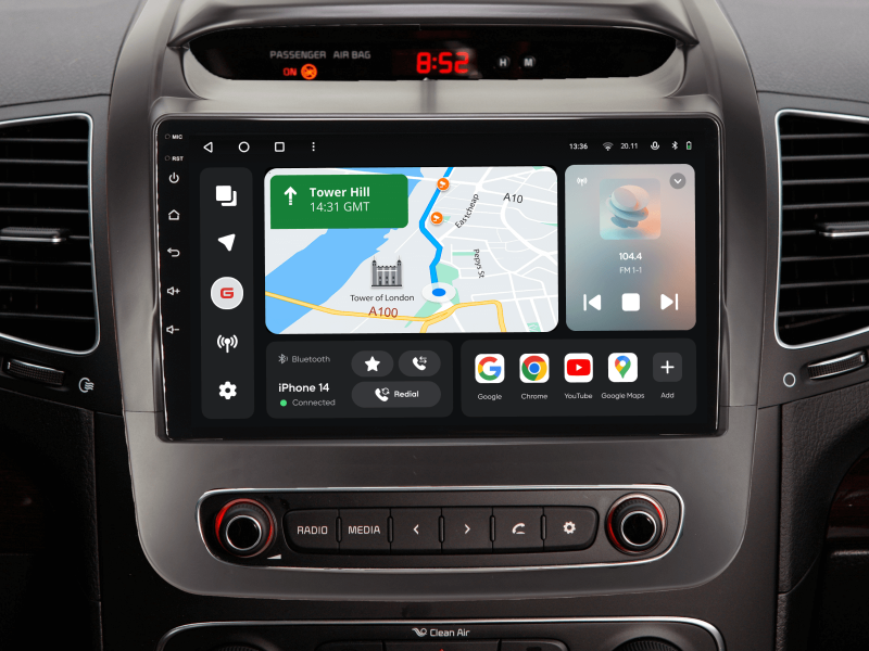 Buy Gazer T6009-XMF Pro Max Multimedia System to Kia Sorento 2 (XM) 2012-2021