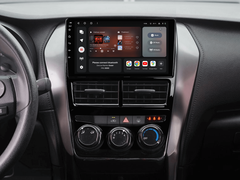 Купити Мультимедійна система Gazer T6009-XP150 PRO MAX до Toyota Yaris (XP150), Vios 2017-2020