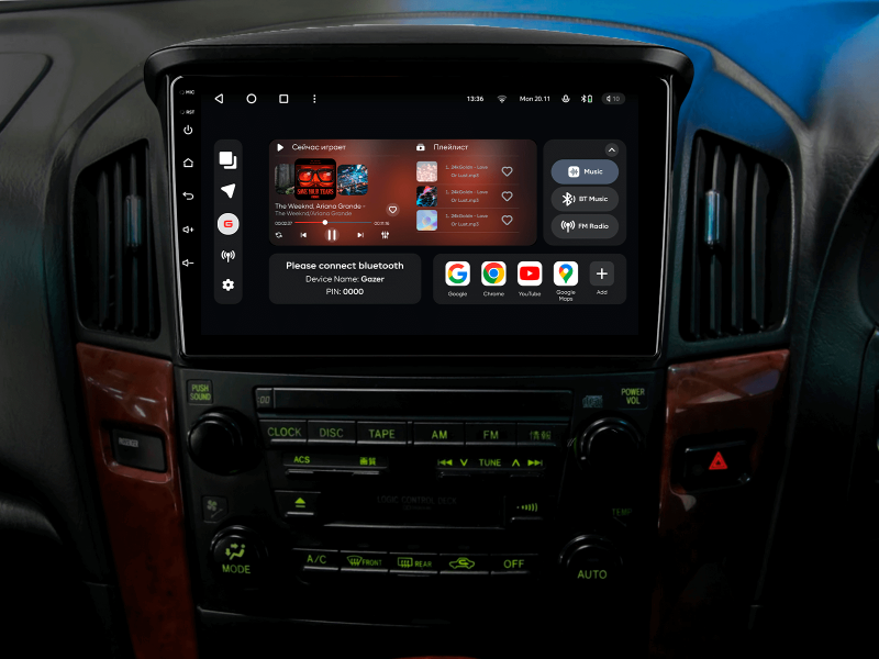 Купити Мультимедійна система Gazer T6009-XU10 PRO MAX до Lexus RX300 (XU10) 1997-2003