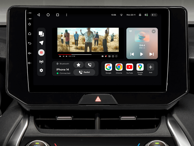 Купити Мультимедійна система Gazer T6009-XU80 PRO MAX до Toyota Harrier 4 (XU80) 2020-2022