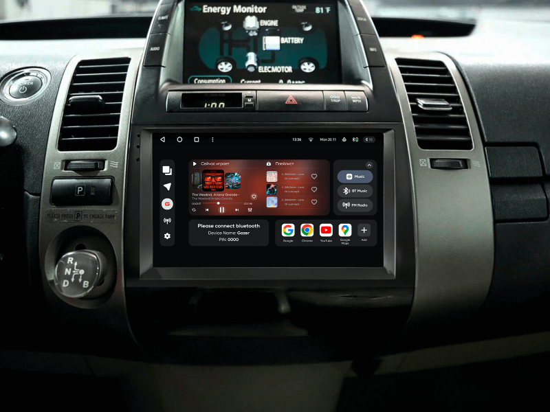 Купити Мультимедійна система Gazer T6009-XW20 PRO MAX до Toyota Prius 2 (XW20) 2003-2011