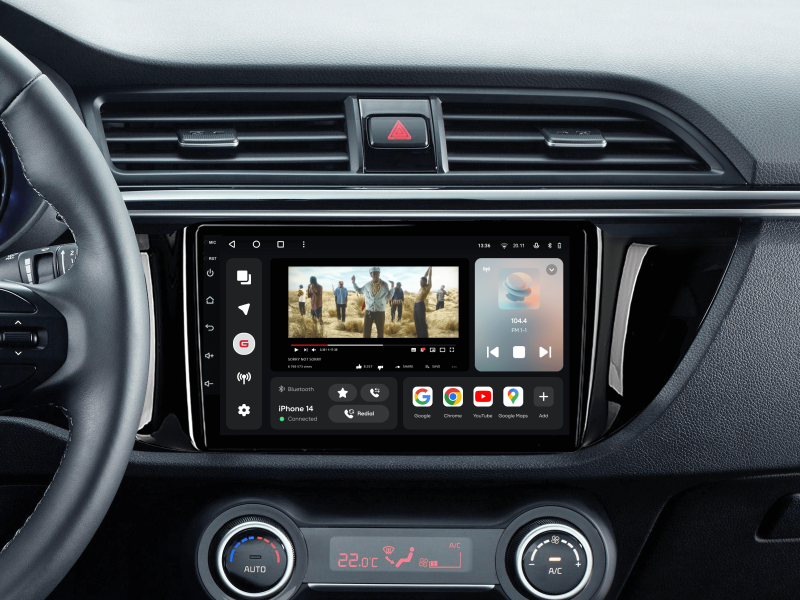 Купить Мультимедійна система Gazer T6009-YB/L PRO MAX до Kia Rio 4 (YB) 2016-2019