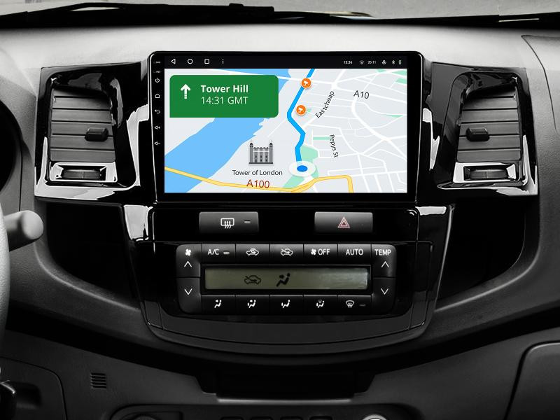 Купить Мультимедійна система Gazer T6509-AN50 PRO MAX до Toyota Fortuner 1 (AN50, AN60), Hilux Revo, Vigo 2008-2014