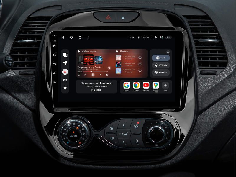 Купить Мультимедійна система Gazer T6509-HA PRO MAX до Renault Kaptur (HA) 2016-2019