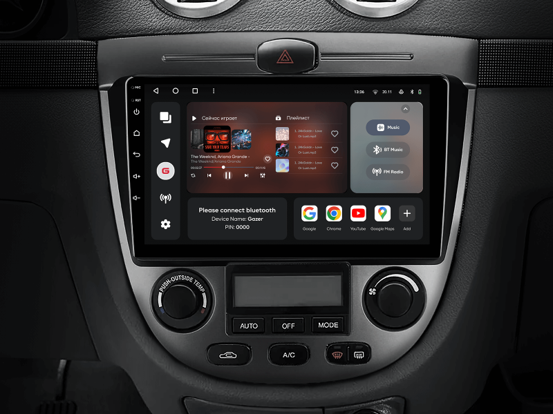 Купить Мультимедійна система Gazer T6509-J200 PRO MAX до Chevrolet Lacetti J200 2004-2013