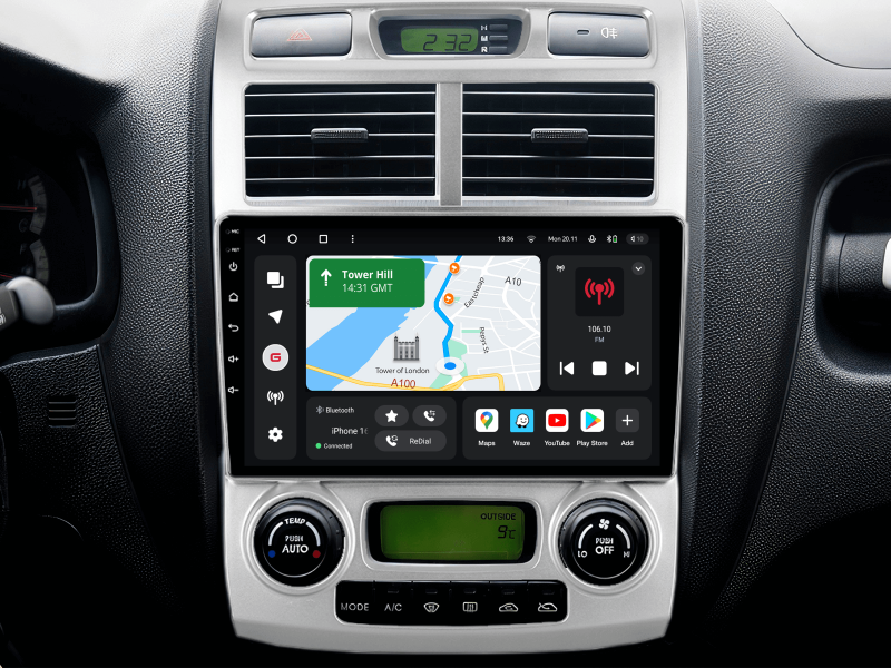 Купити Мультимедійна система Gazer T6509-JE PRO MAX до Kia Sportage 2 (JE) 2004-2010