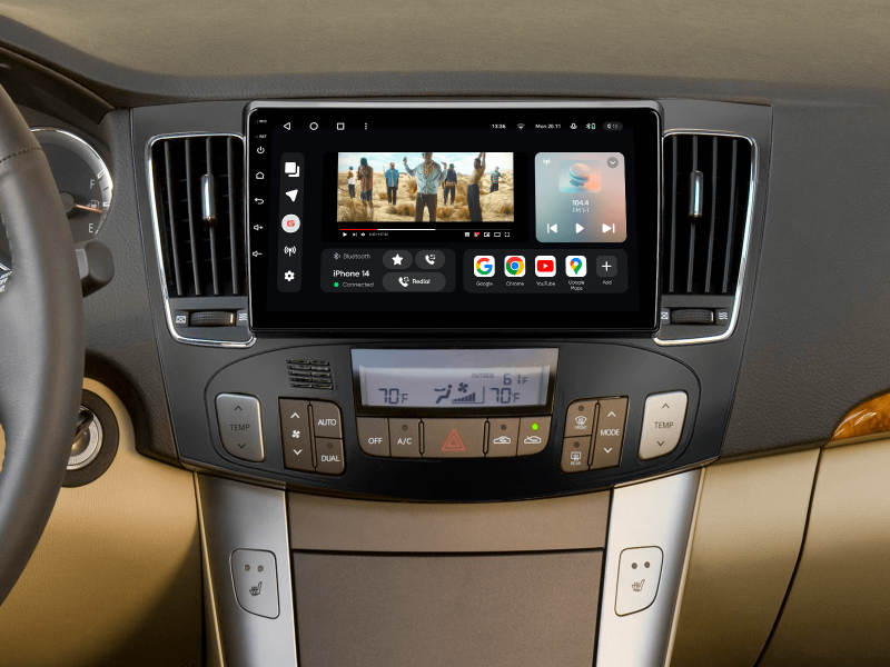 Купити Мультимедійна система Gazer T6509-NFF PRO MAX до Hyundai Sonata 5 (NF) 2008-2010