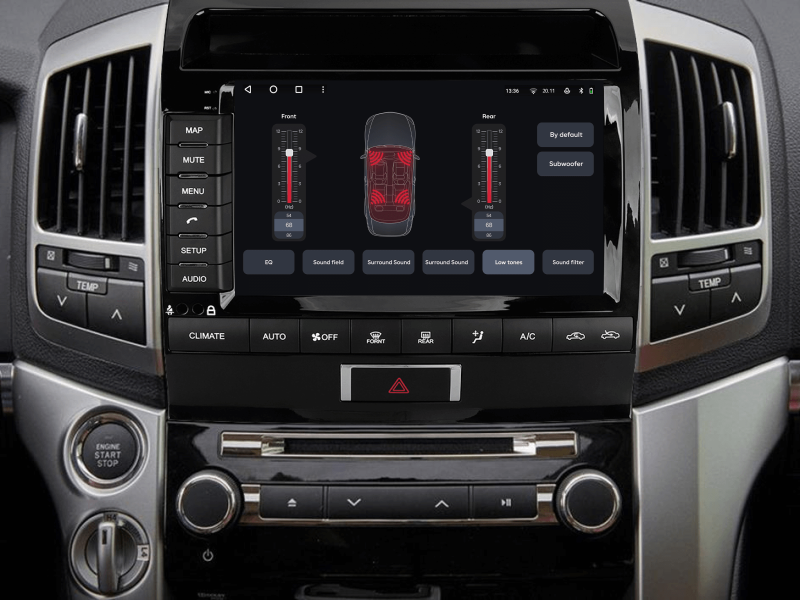 Купити Мультимедійна система Gazer T6509-TJ200/E PRO MAX до Toyota Land Cruiser 200 (J200) 2007-2015