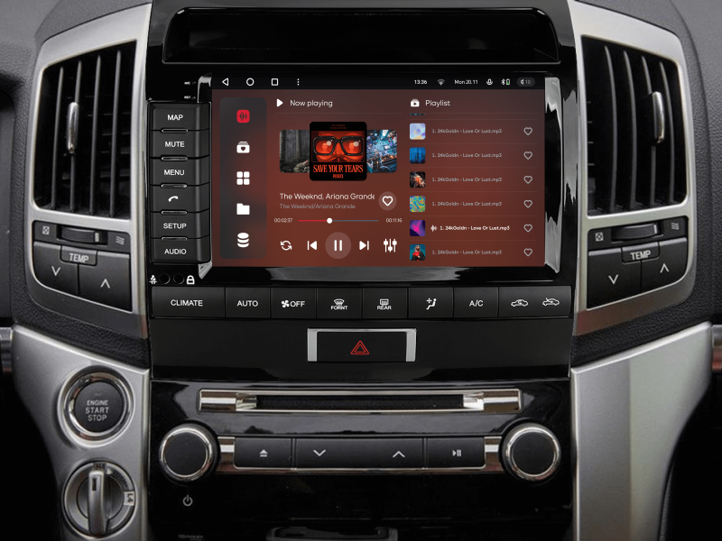 Купити Мультимедійна система Gazer T6509-TJ200/H PRO MAX до Toyota Land Cruiser 200 (J200) 2007-2015