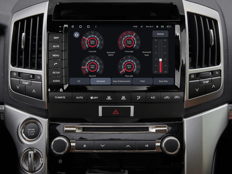 Купити Мультимедійна система Gazer T6509-TJ200/H PRO MAX до Toyota Land Cruiser 200 (J200) 2007-2015