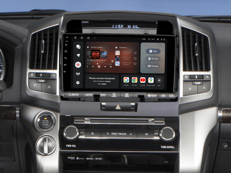 Купити Мультимедійна система Gazer T6509-TJ200/L PRO MAX до Toyota Land Cruiser 200 (J200) 2007-2015