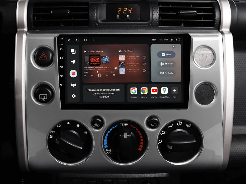 Купити Мультимедійна система Gazer T6509-XJ10 PRO MAX до Toyota FJ Cruiser (XJ10) 2006-2020