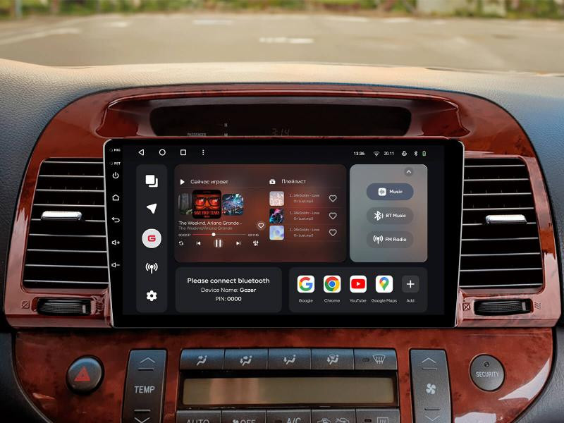 Купити Мультимедійна система Gazer T6509-XV30 PRO MAX до Toyota Camry 5 (XV30) 2001-2006