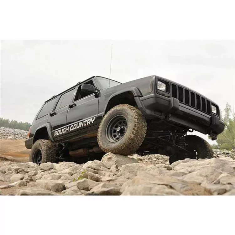 Купити Комплект підвіски 4,5" лифт Long Arm Rough Country - Jeep Cherokee XJ