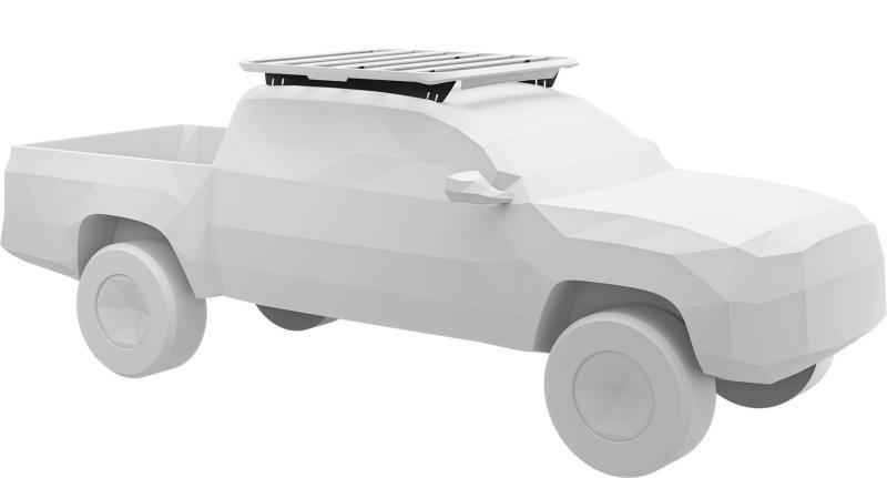 Buy Mounting kit Thule Caprock Rail Mount 181004 for Toyota Tacoma (MKII) (Double Cab) 2005-2015 / (MKIII) (Double Cab) 2016-2023 (Th 181004)