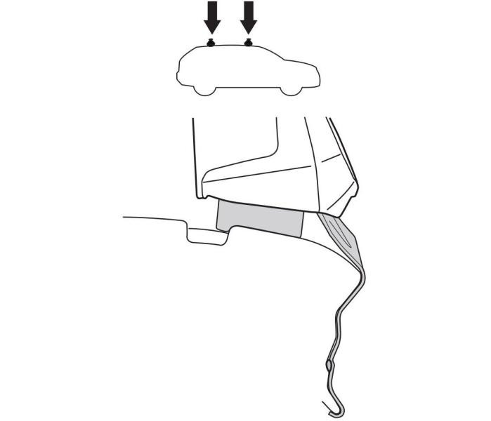Купити Монтажный комплект Thule 145371 для Chevrolet Silverado EV (mkI); GMC Sierra EV (mkI) 2023→ (TH 145371)