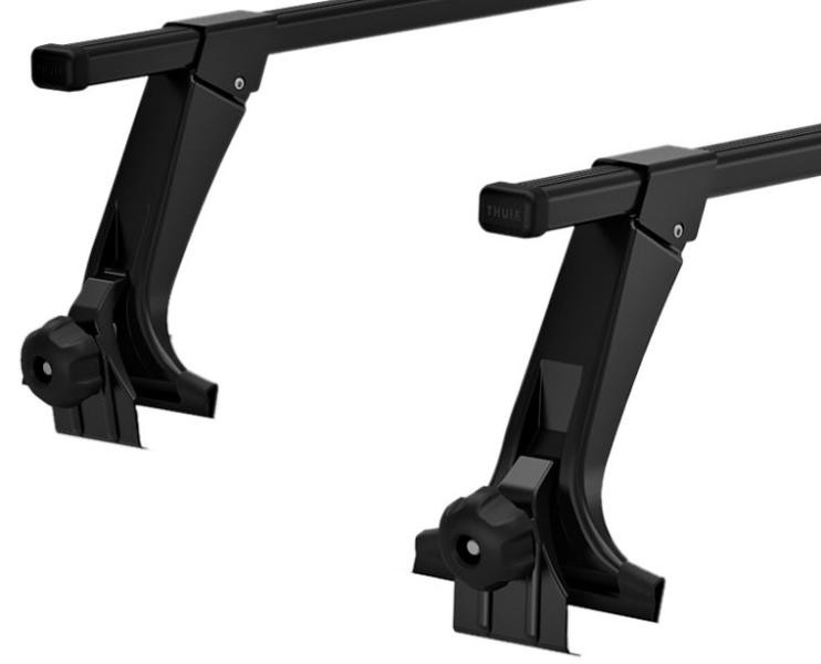 Купити Багажник на водостоки Thule Squarebar Evo (TH 712x-95x)