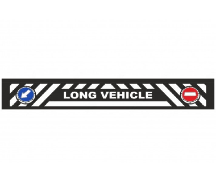 Купить Задній бризговик Long vehicle 350x2400мм Гума Туреччина (1105835055)