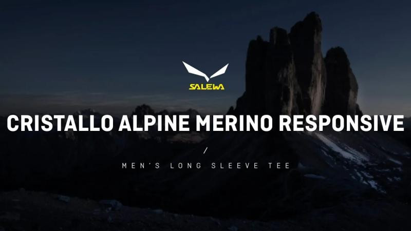 Купити Термофутболка Salewa Cristallo L/S Mns