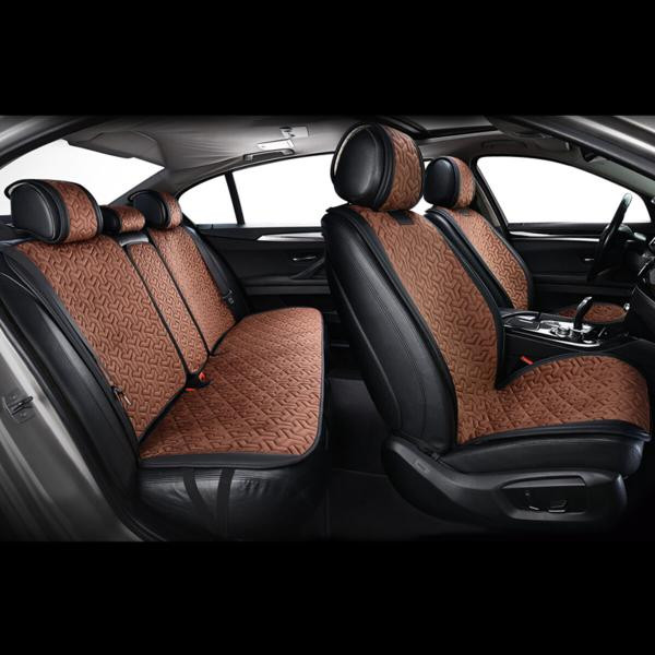 Купити Комплект преміум накидок для сидінь Winso Pro DELTA, coffee-black