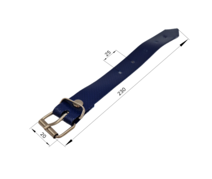 Buy PVC belt with a buckle for fastening of a landslide roof, 250mm PVC Turkey (1815928845)