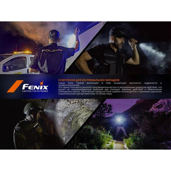 Купити Ліхтар ручний Fenix SW05R-UV LED чорний