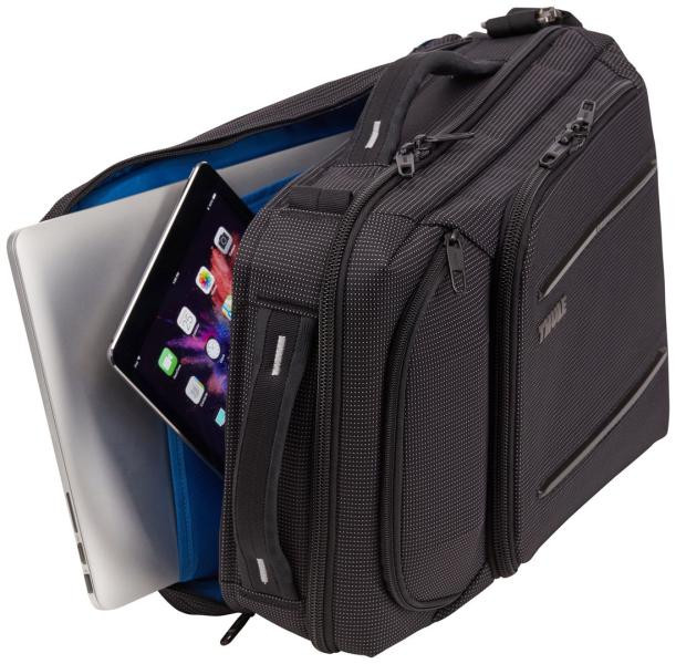 Купить Рюкзак-Наплечная сумка Thule Crossover 2 Convertible Laptop Bag 15.6" (Black) (TH 3203841)