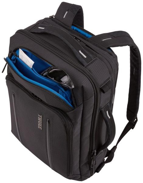 Купить Рюкзак-Наплечная сумка Thule Crossover 2 Convertible Laptop Bag 15.6" (Black) (TH 3203841)
