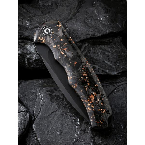 Купити Ніж складаний Civivi Praxis Shredded Carbon Fiber C803I