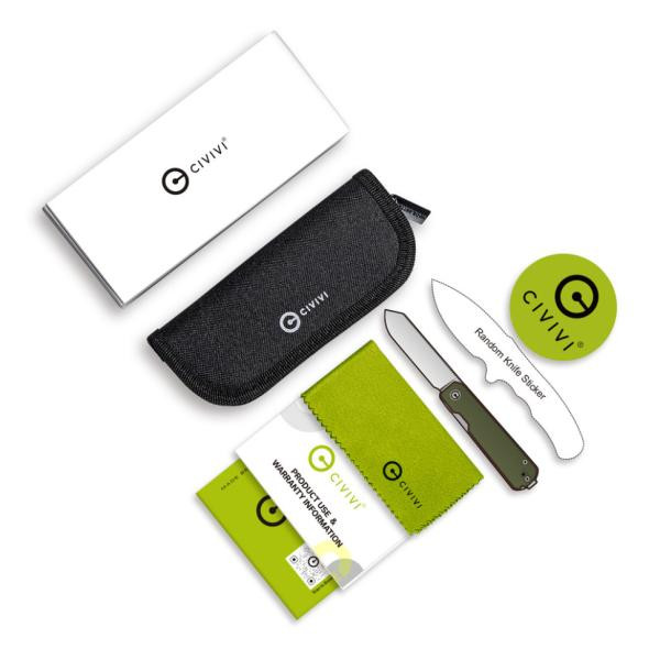 Купити Ніж складаний Civivi Sendy Milled Black C21004B-2