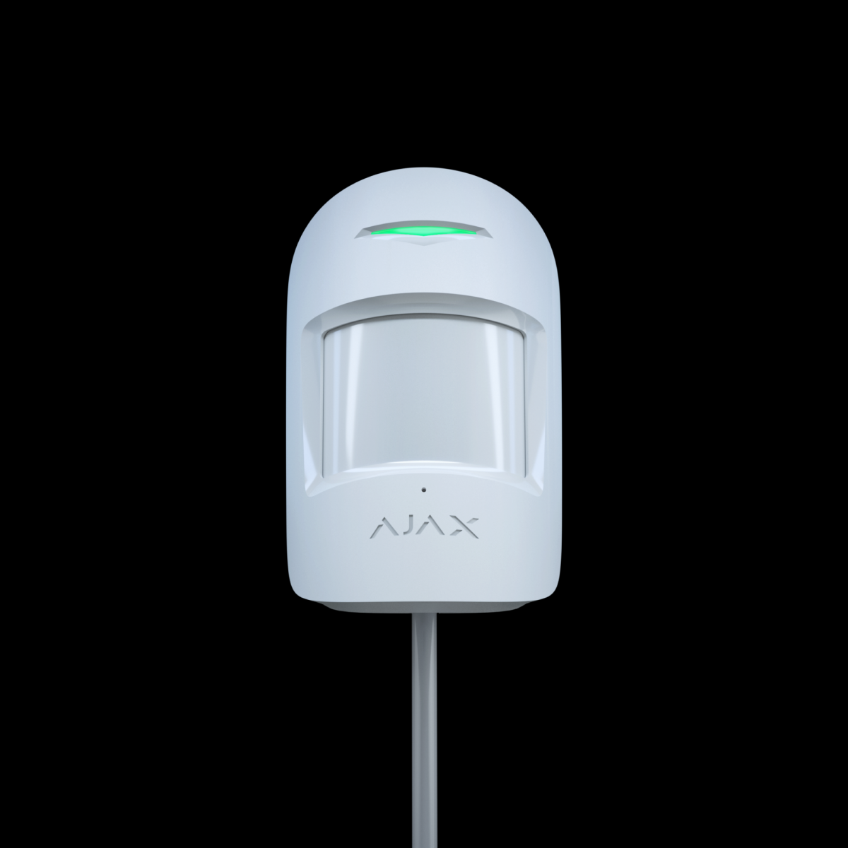 Купити Провідний датчик руху та розбиття скла Ajax CombiProtect Fibra білий