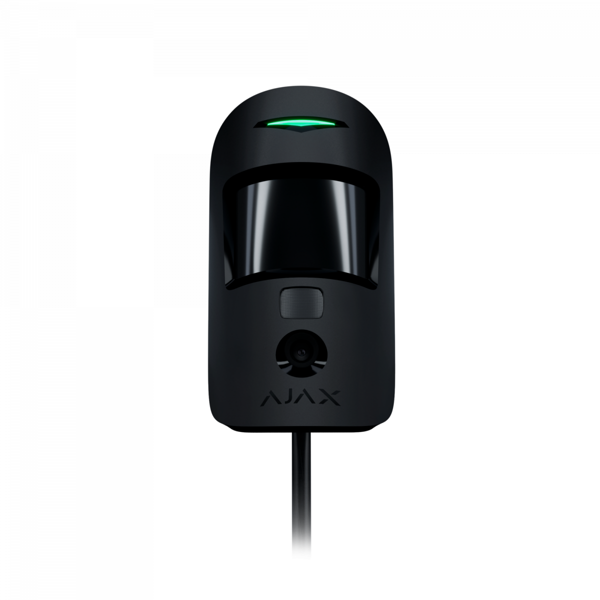 Купить Проводной датчик движения с фотоверификацией Ajax MotionCam Fibra черный