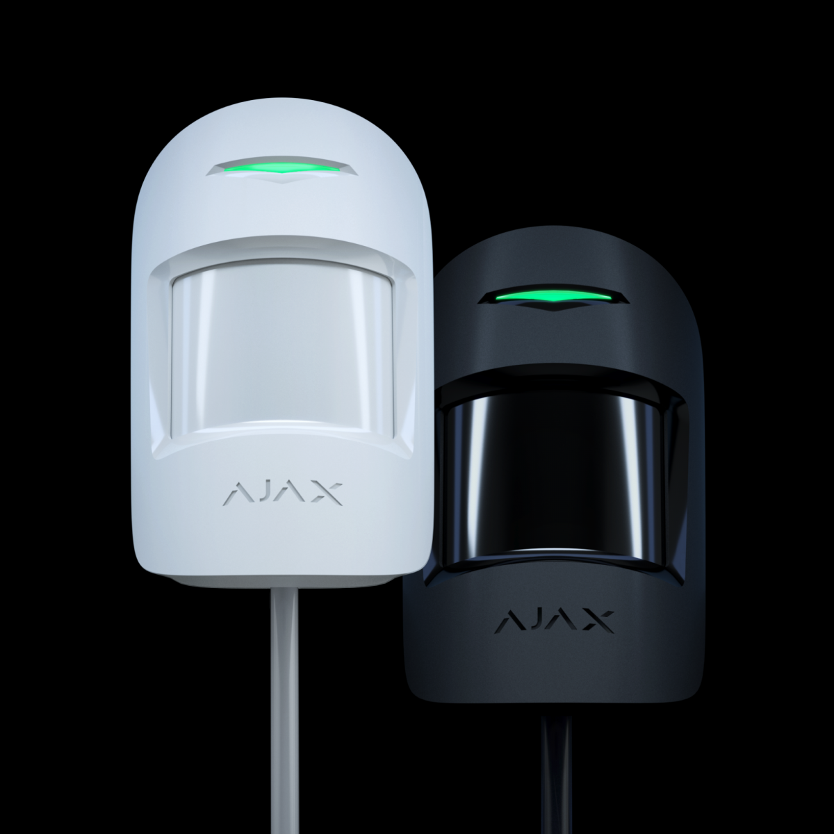 Купити Провідний датчик руху Ajax MotionProtect Fibra білий