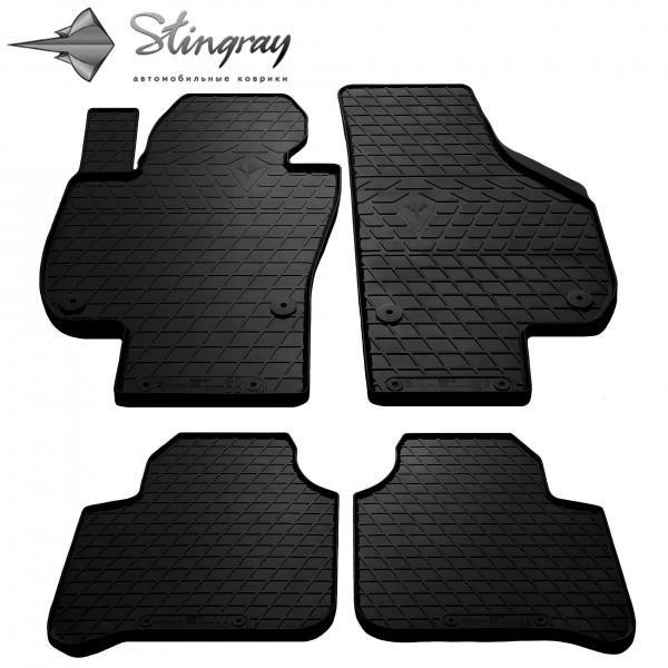 Купить Автоковрики Stingray Skoda Skoda Superb 2 4 шт Чорние (1020234)