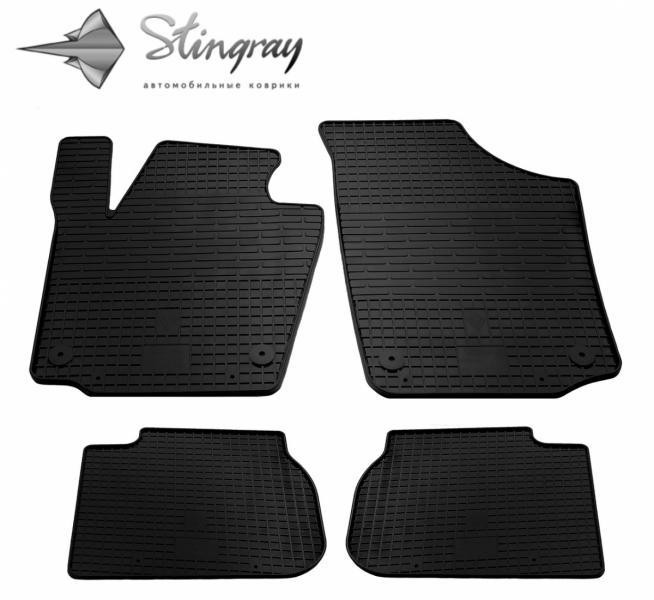 Купить Автоковрики Stingray Skoda Skoda Rapid 4 шт Чорние (1020014)